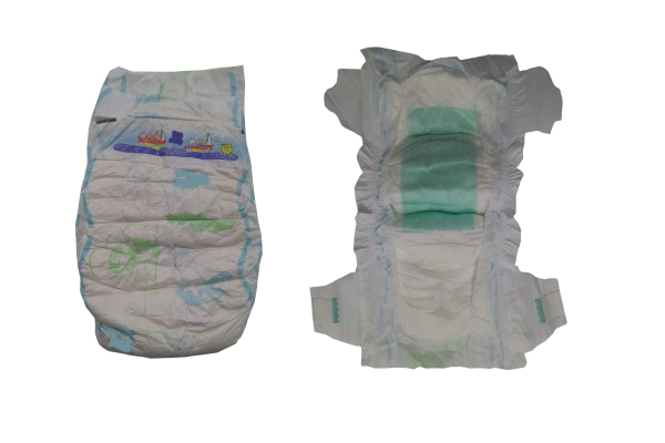 Wlosesale Бесплатные образцы детских подгузников в тюках с тканевой пленкой Backsheet Xiamen Port
