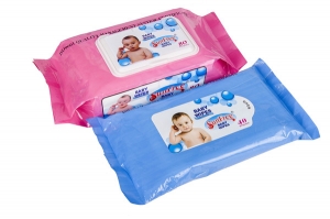 Различные размеры ISO 9001 Customized OR Pure Water Wet Wipes
