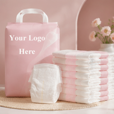 Disposable Baby Diapers in Bales