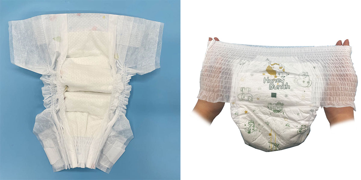 Подгузники на липучке против подгузников-трусиков: выбираем правильный размер с XIAMEN HONGFUTAI